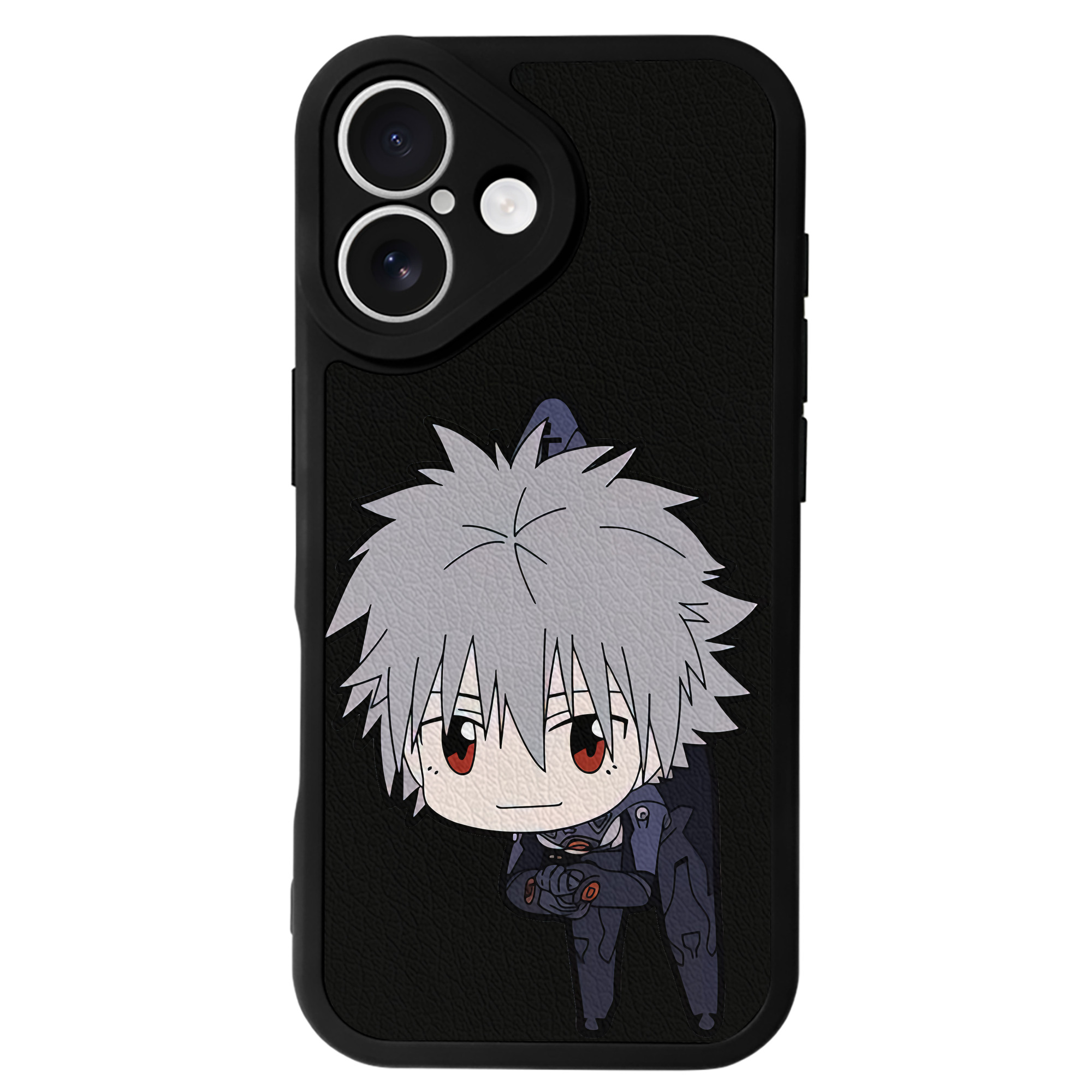 （画像用） EVA 新世紀エヴァンゲリオン 【iPhone 16シリーズ対応】シリコンスマホケース（レザー調） 材質：シリコン